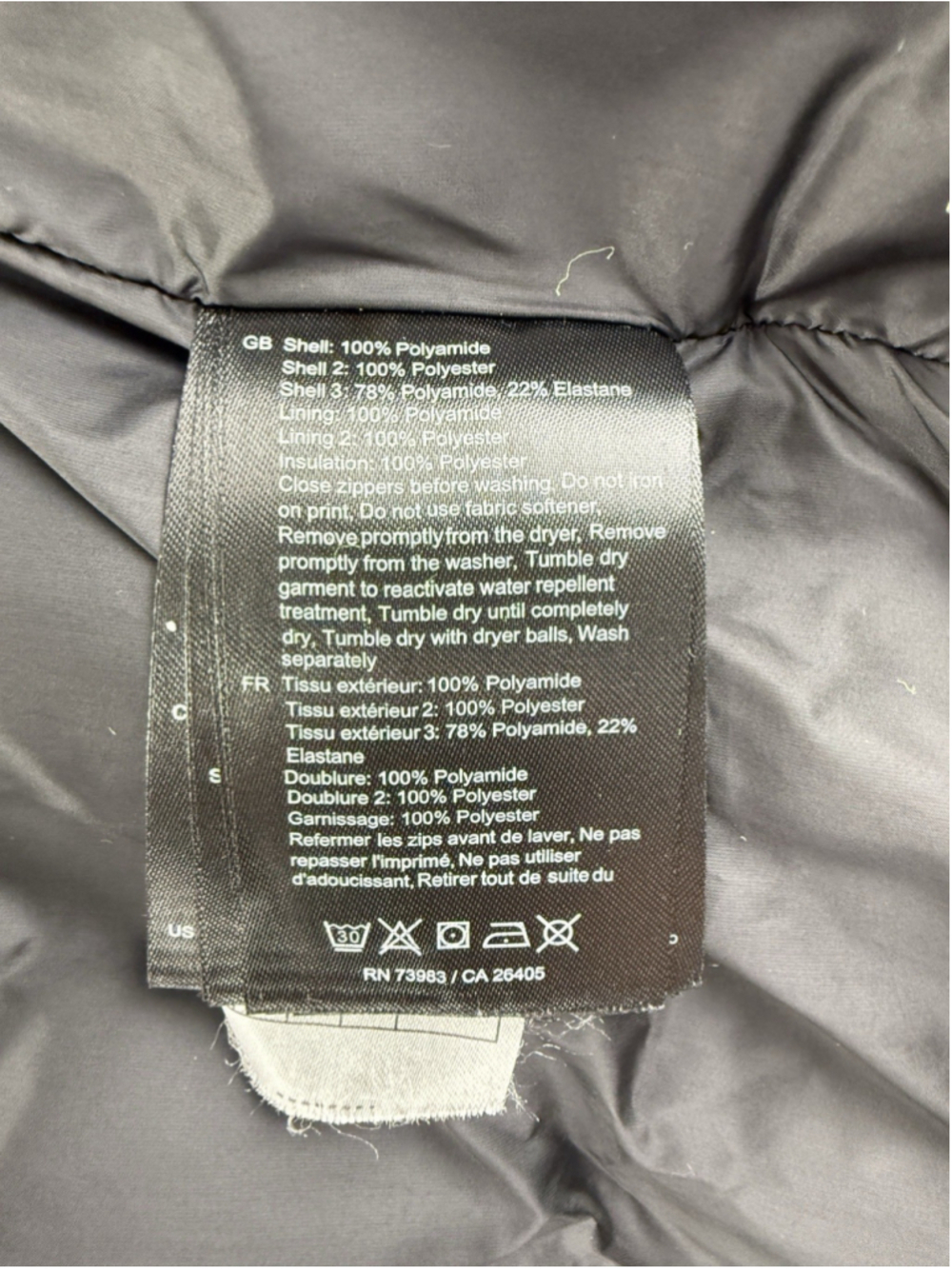 Helly Hansen Active Winter Parka Men Large Blue Puffer Jacket 100% Polyamide - Picture 16 of 16
